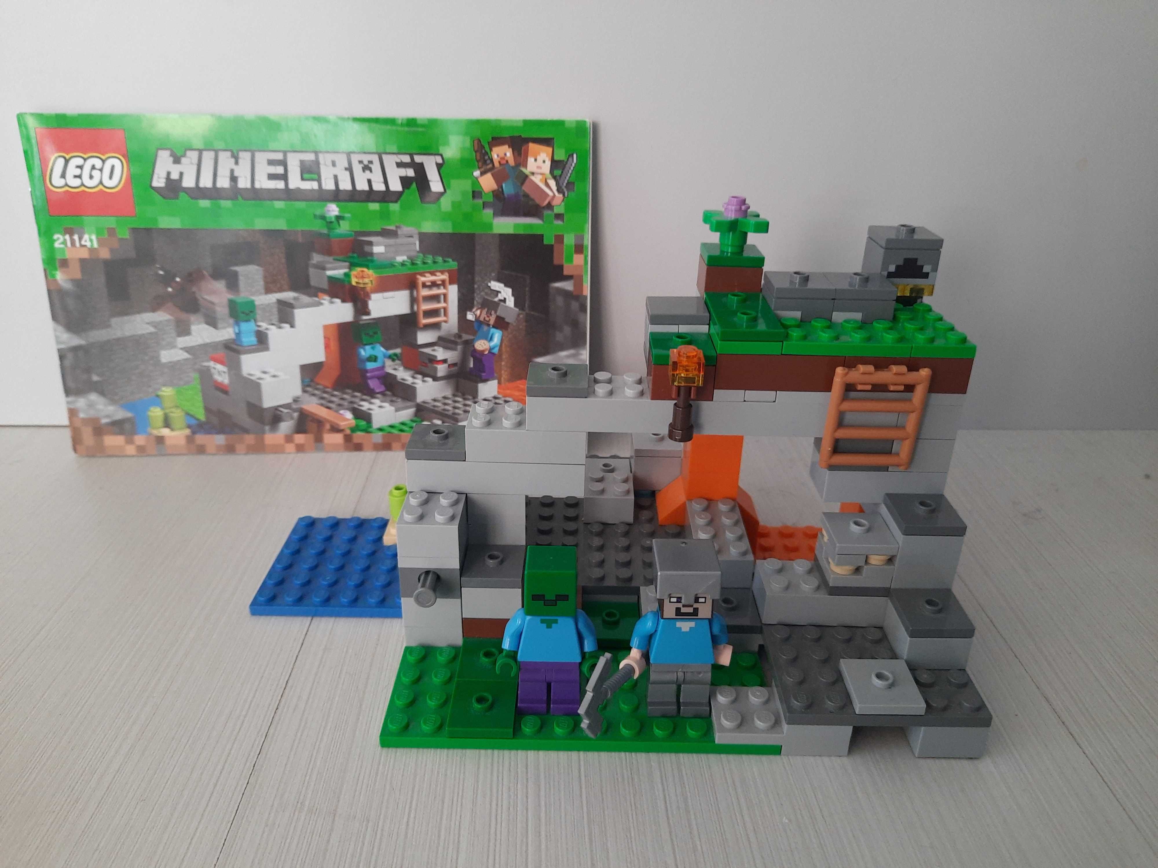 lego minecraft 21141 Jaskinia Zombie