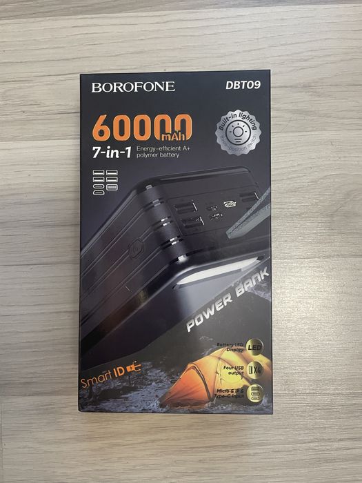 Павербанк BOROFONE DBT09 60000mAh