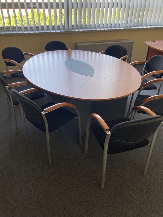 Duży stół z krzesłami OKAZJA