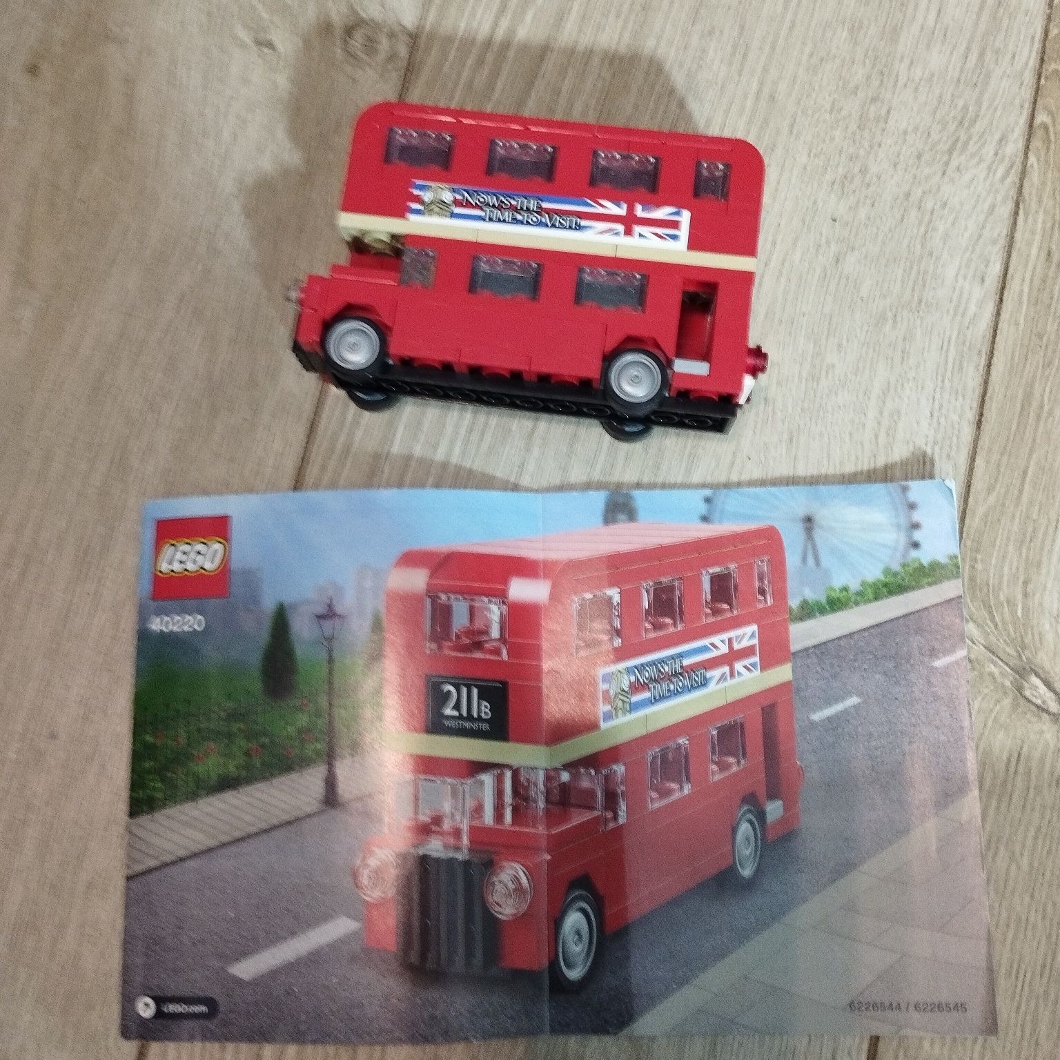 Lego 40220 zestaw autobus London Bus