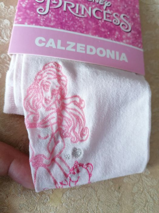 Collant de menina Disney princess novo - Calzedonia tamanho 2 - 4 anos