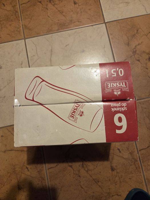 Szklanki tyskie lech 0.5l 0.3l pokale kufle