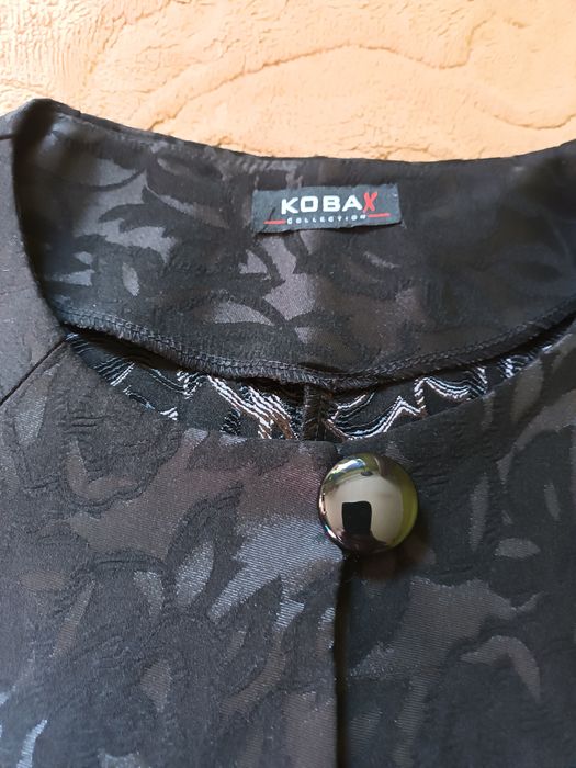 Bolerko czarne  z wzorami  Kobax rozm 42