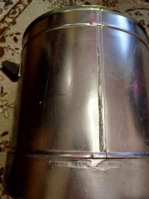 Каструля з нержавіючий сталі  на 20 літрів