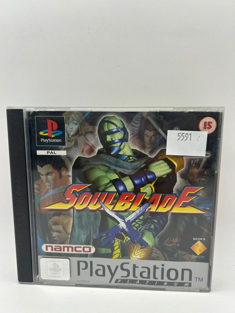 Soulblade 3xA Ps1 nr 5591
