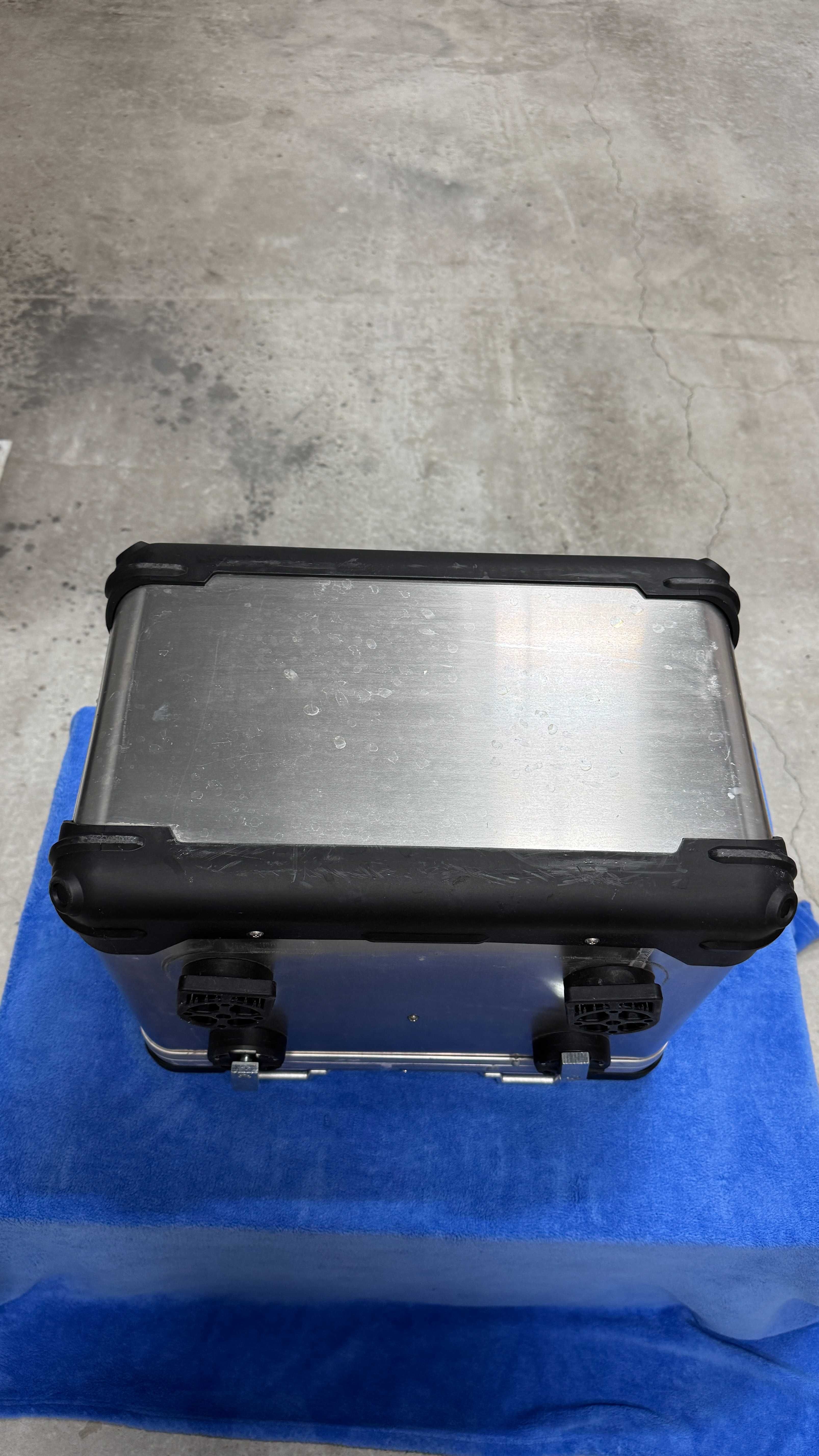 Kufry boczne aluminiowe Zega Pro Touratech KTM (31+38L), stan jak NOWE
