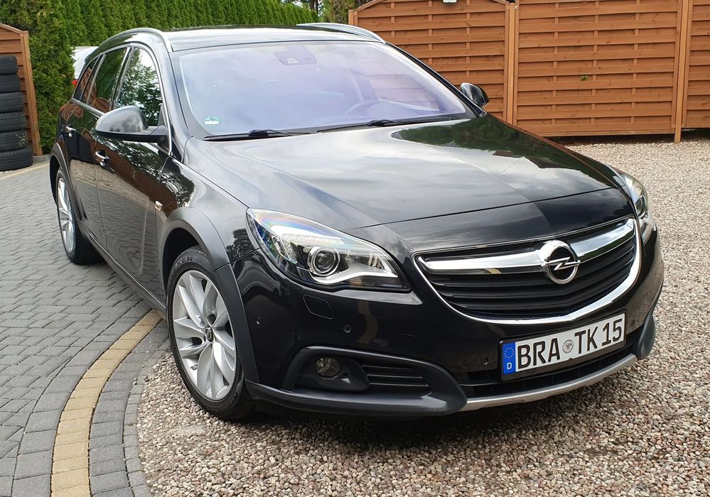 Opel Insignia 2.0 D-170KM * CROSS * KAMERA * FULL SERWIS 148 TYS. * Xenon * Ledy *