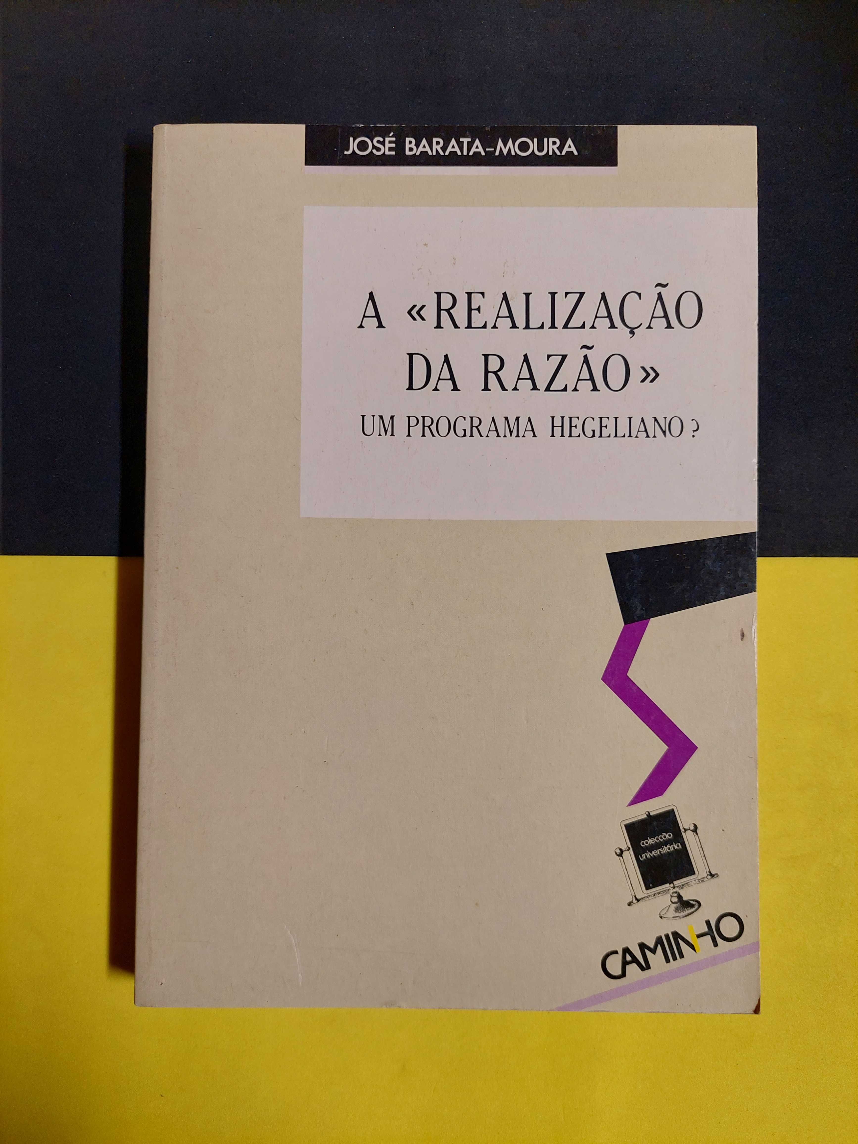 José Barata-Moura - A realização da razão