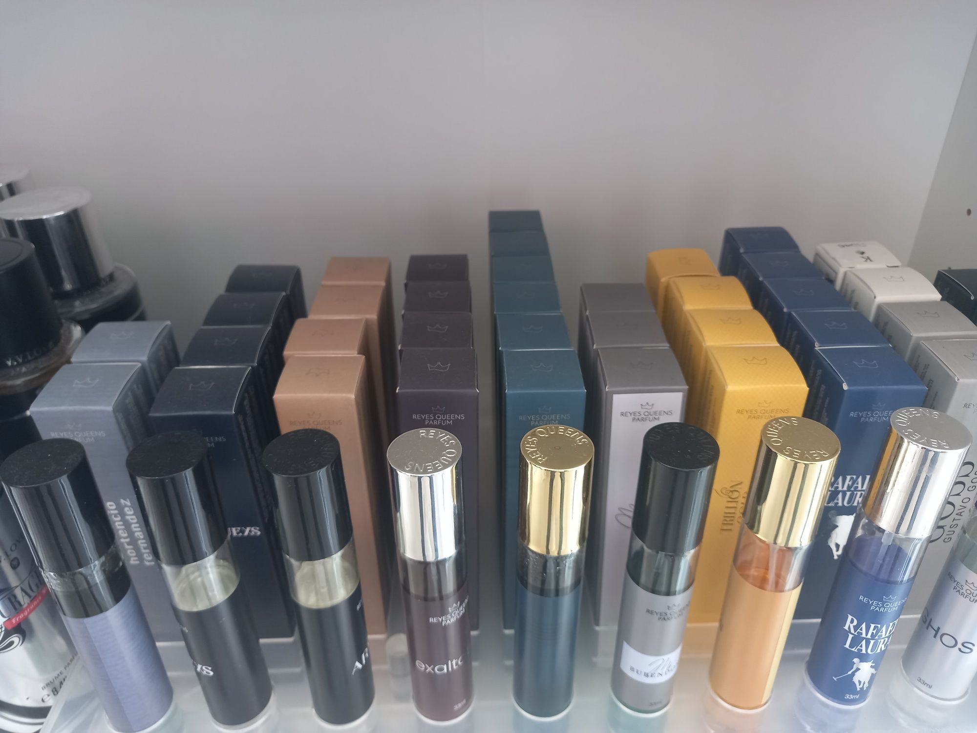 Perfume de homem e mulher