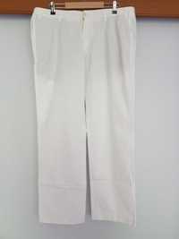 Spodnie męskie na lato białe roz. XL