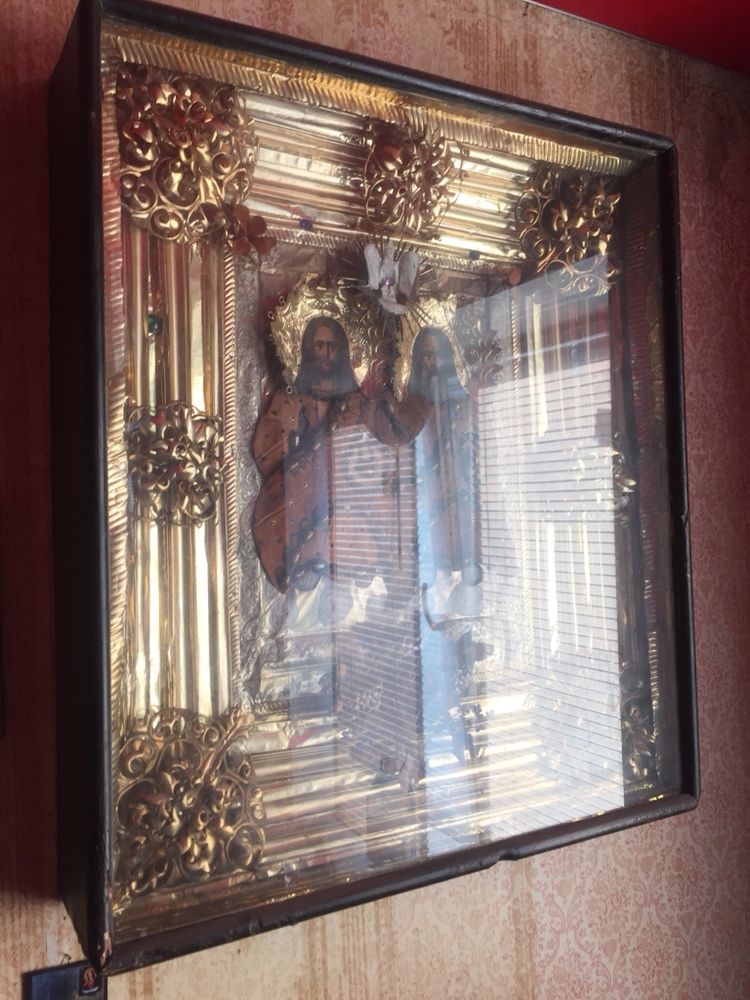 Продам старую икону святая троица