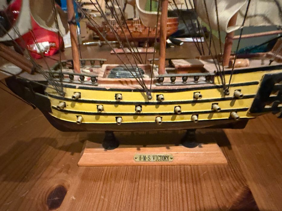 Drewniany model HMS Victory