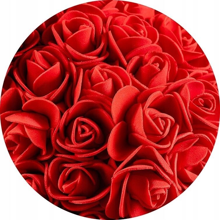 Miś z Róż + Wstążka + Pudełko na Walentynki GRATIS