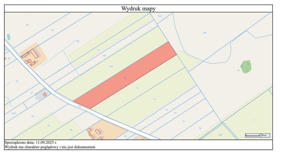 Ziemia 4.74ha ŻUBRYNEK nowa cena