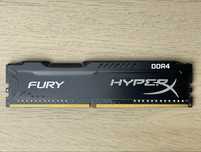Kingston HyperX FURY 8GB DDR4 2400 MHz CL15 (1x8GB)
