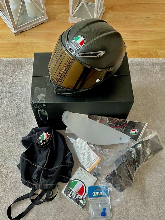 Capacete AGV Pista GP R preto matte
