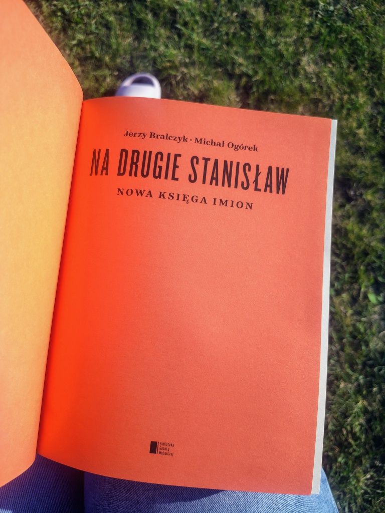 Na drugie Stanisław - nowa księga imion