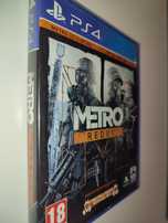 Gra Ps4 Metro Redux PL gry PlayStation 4 UFC Mafia Sniper GTA V GOW GT