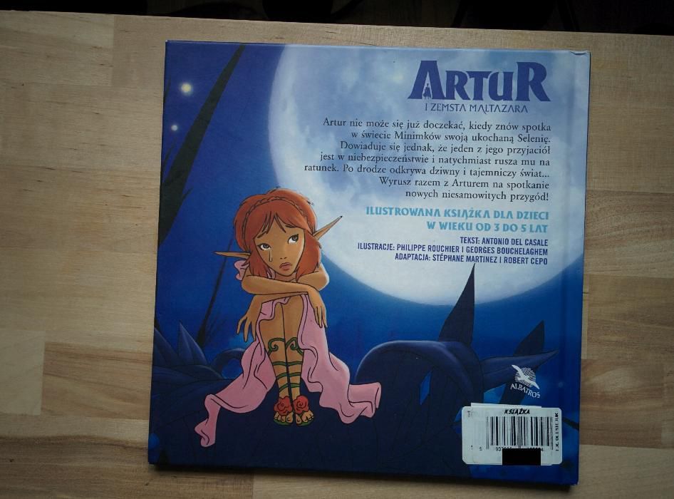 Książka "Artur i zemsta Maltazara" Luc Besson