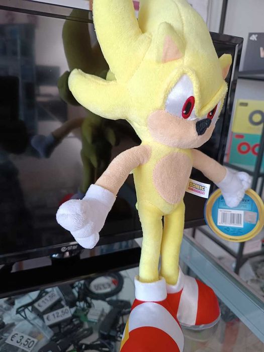 PROMO:Peluche SuperSonic Modern - Sonic2 35cm