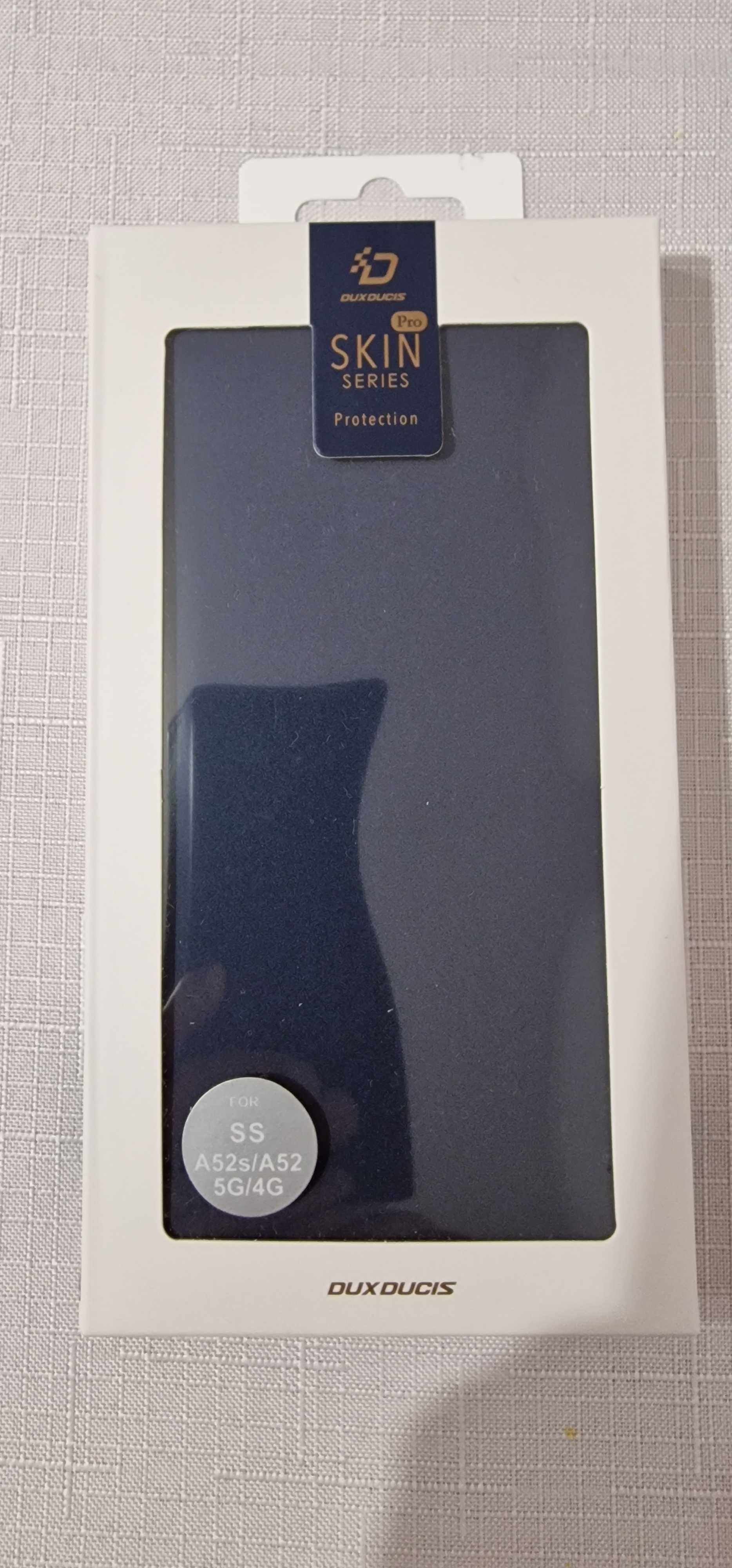 Etui z klapką Dux Ducis Skin Pro do Samsung Galaxy A52, A52s granatowe