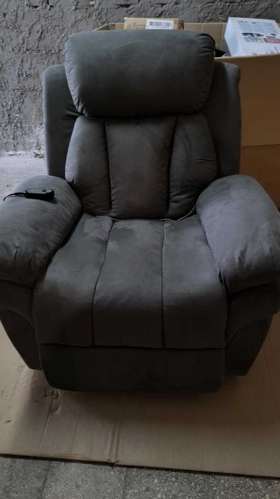 HOMCOM Fotel z funkcją podnoszenia do pozycji stojącej