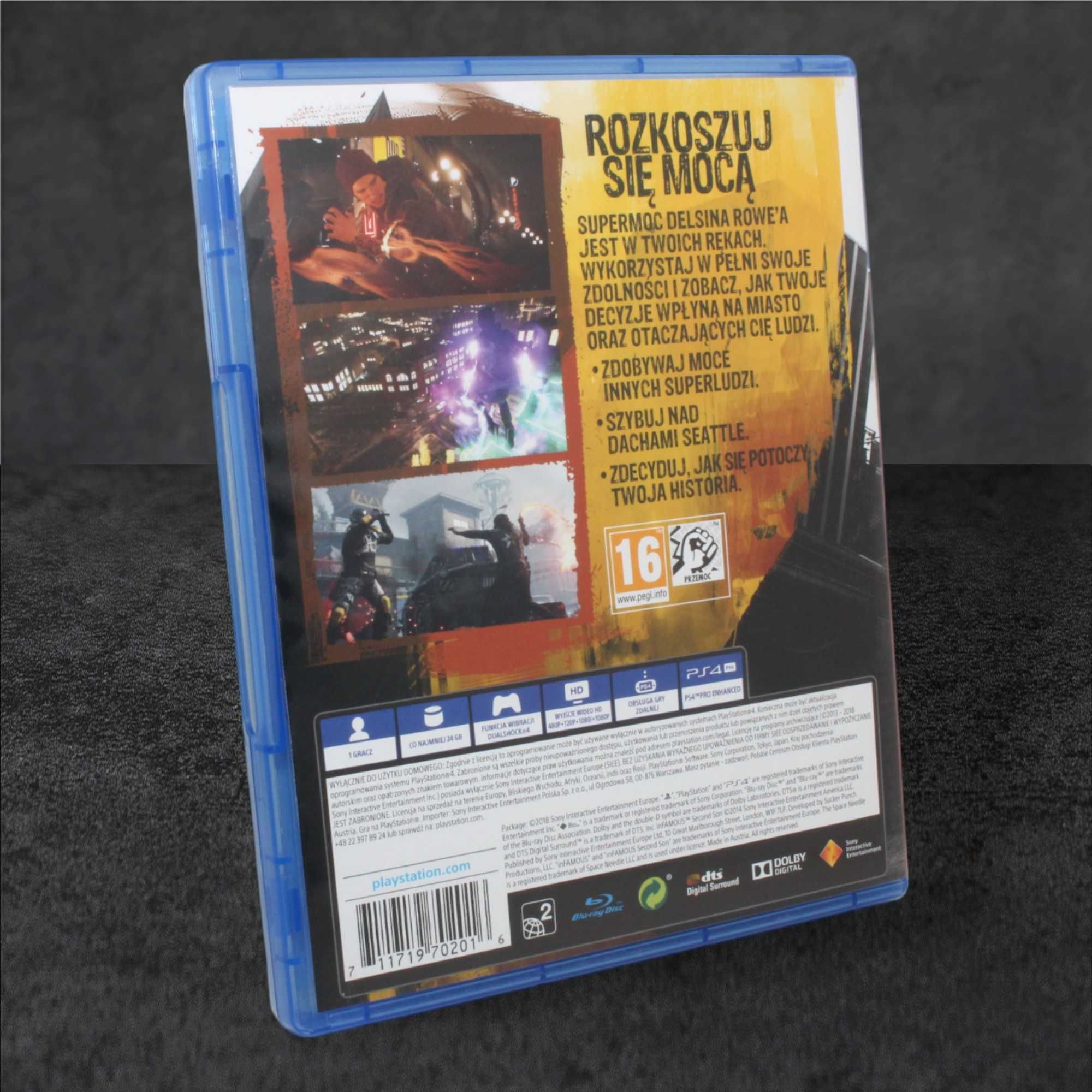 PL 5/5 InFamous: Second Son ps4 GameBAZA