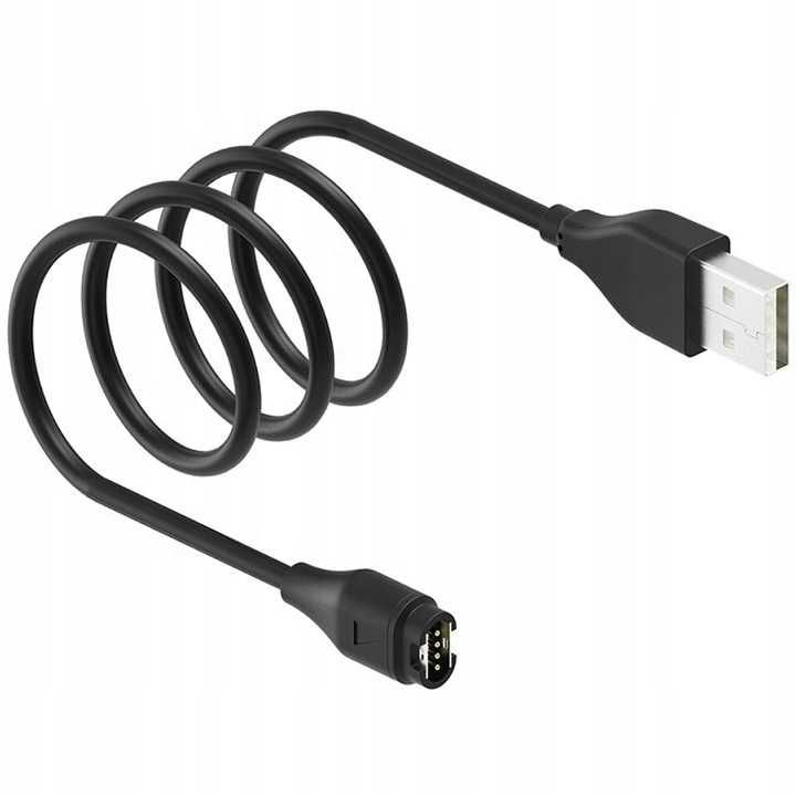 Ładowarka Kabel USB do GARMIN FENIX 5 5X 6 6S 6X 7 7X czarna szybka