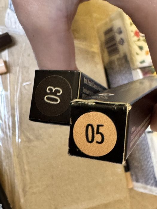 Inglot EYELINER GEL czarny + kredka do oczy kohl pencil 03 + 05