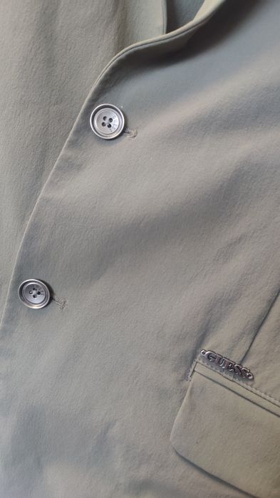 GUESS 100% Оригинал Крутой Пиджак В Идеале M/L Stretch Smart Biker