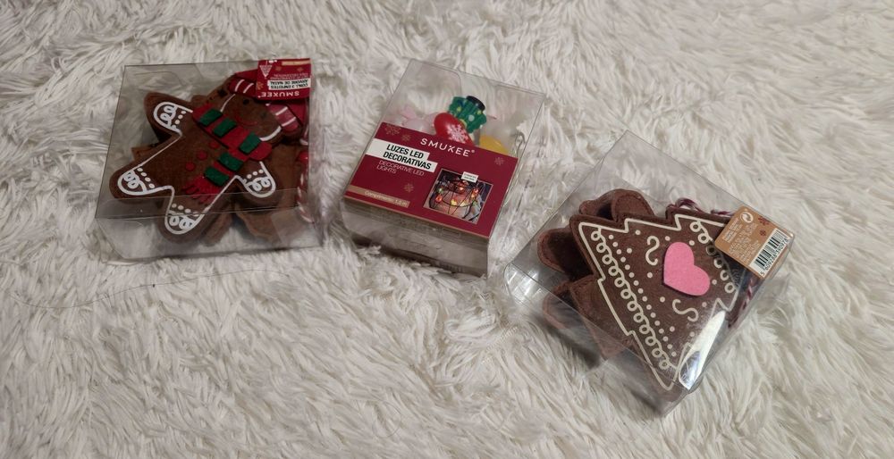 Luzes Natal decorativas