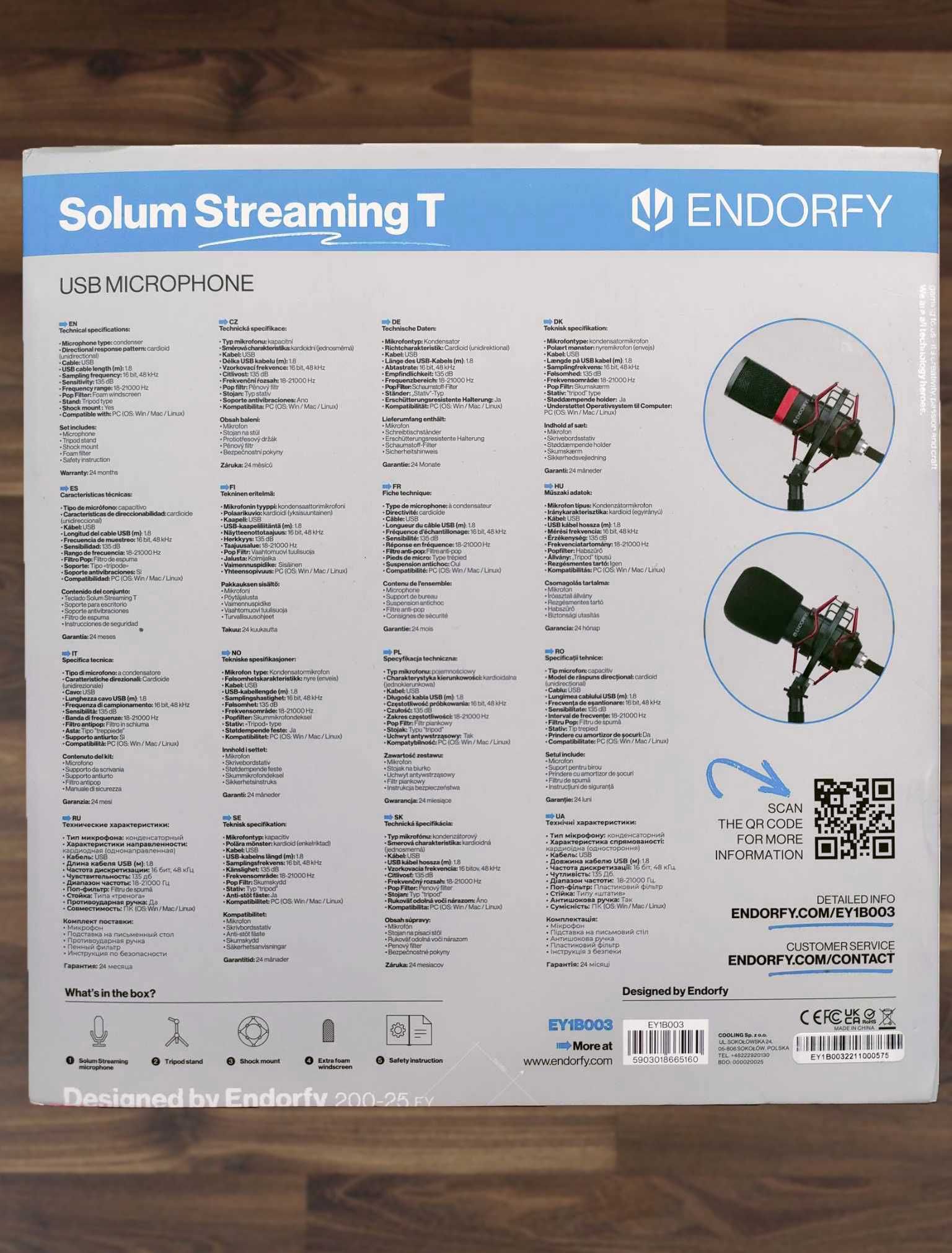 Mikrofon Endorfy Solum Streaming T NOWY