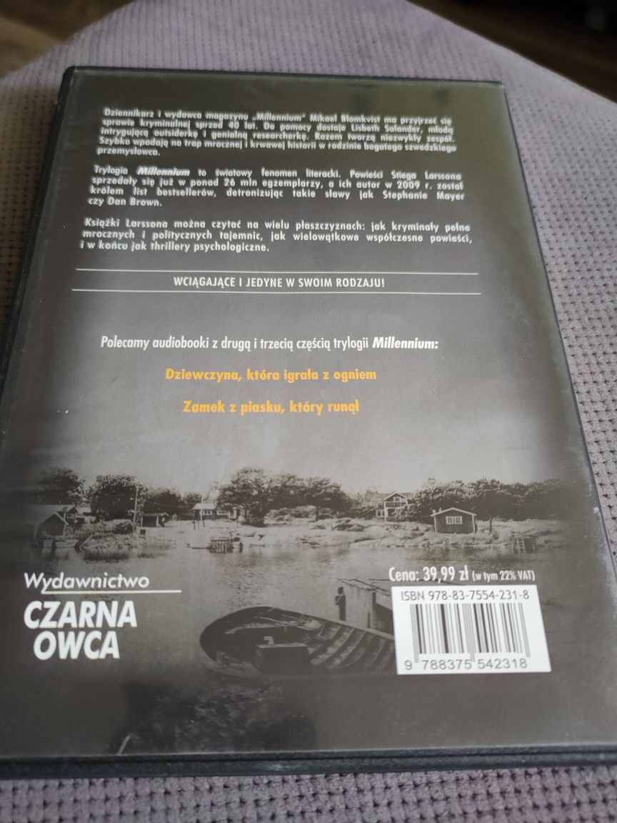 Audiobook Millennium - Mężczyzni, którzy nienawidzą kobiet