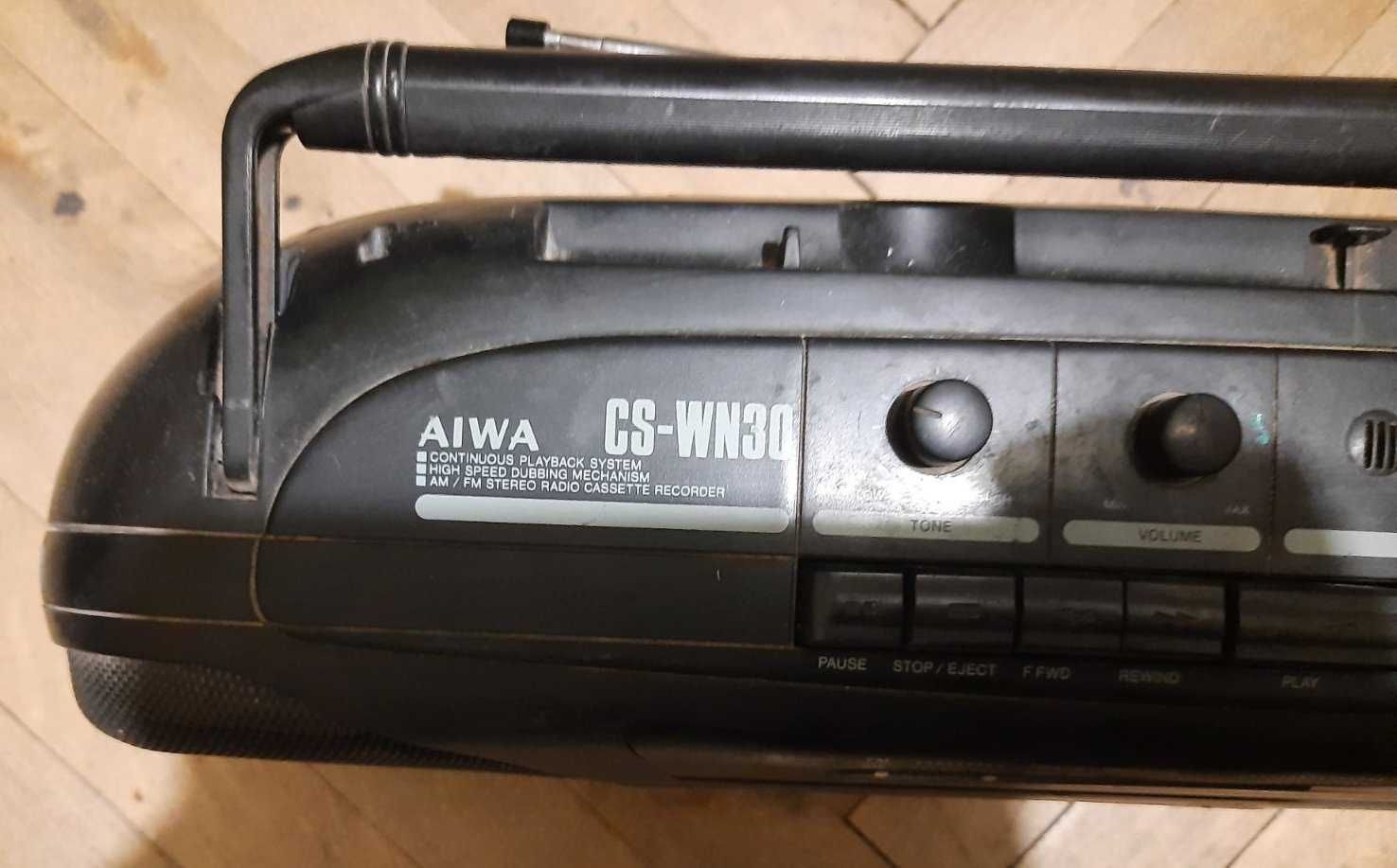 Магнитола двух-кассетная AIWA CS-WN30H