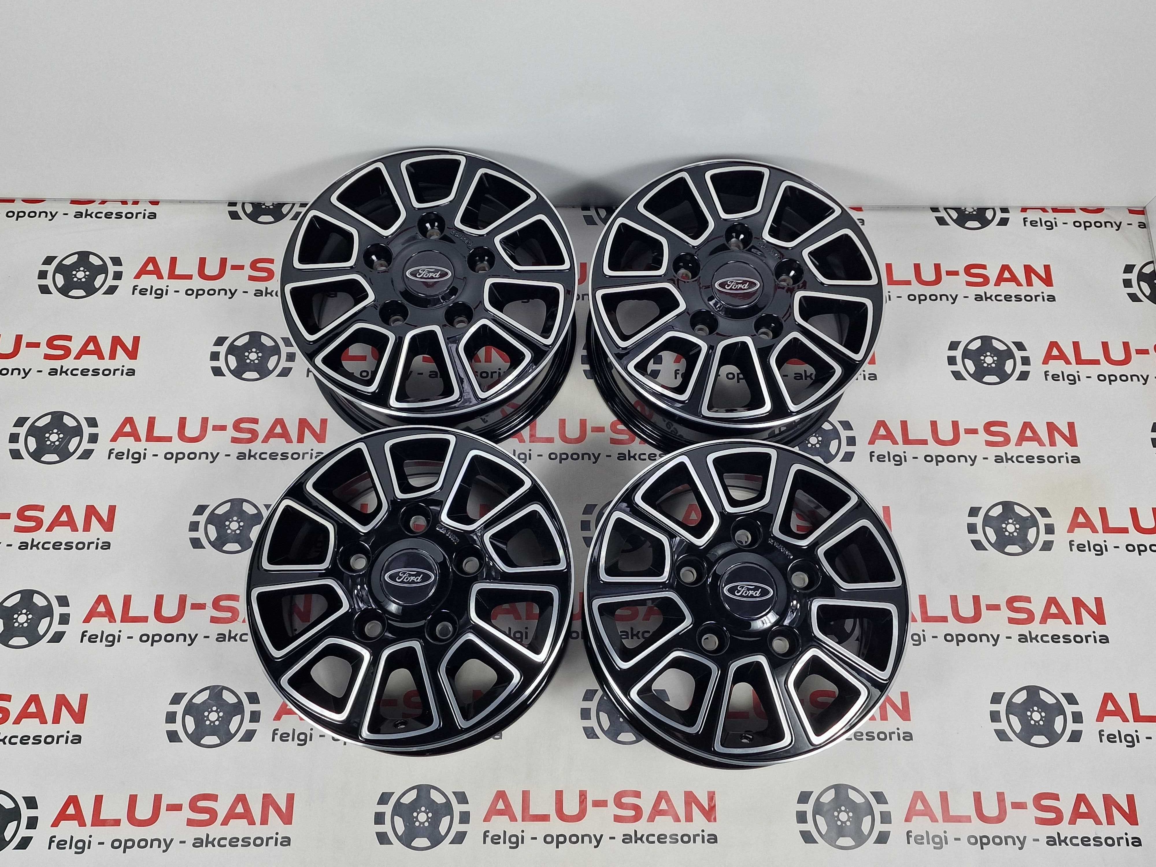 NOWE alufelgi FORD 16" 5x160 Tourneo CUSTOM Transit Custom CZARNY