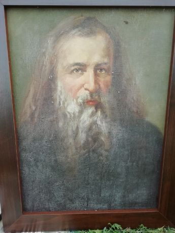 Картина маслом на холсте Менделеев