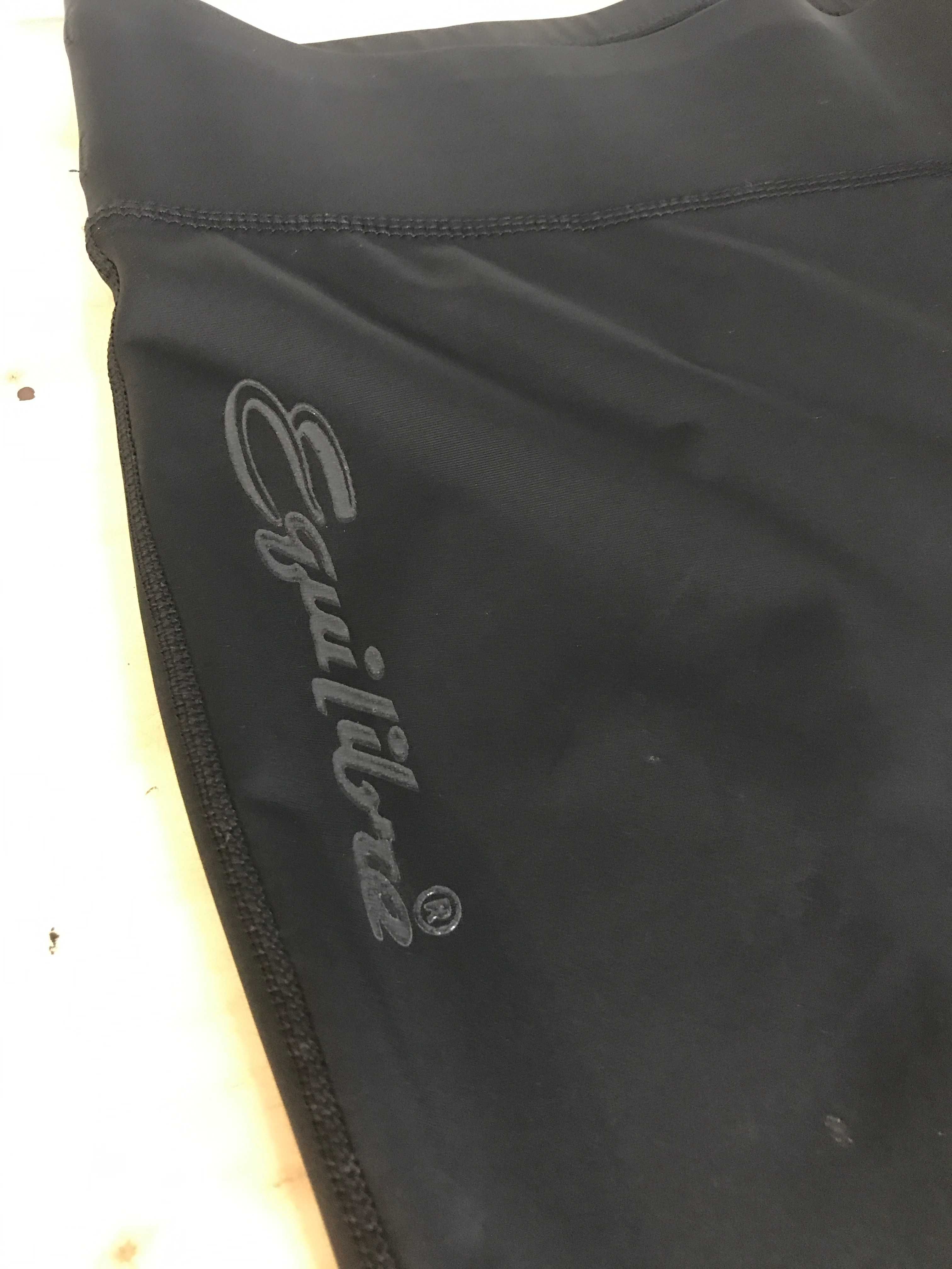 115. Legginsy jeździeckie Equilibre, rozmiar XXXL z pełnym lejem