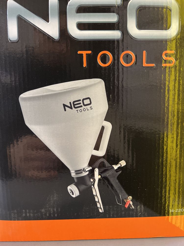 Pistolet NEO TOOLS natryskowy, tynk,farba