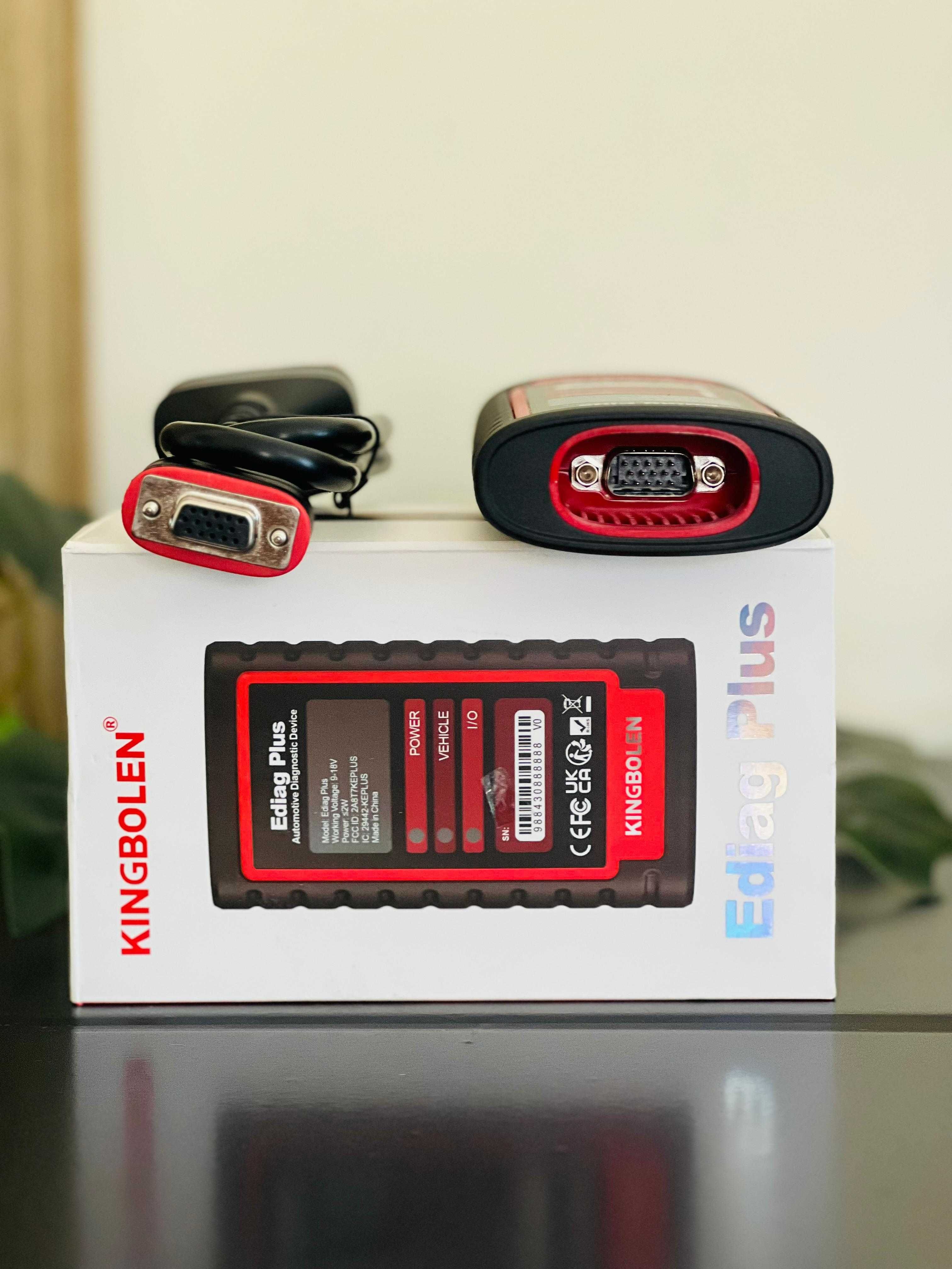 KINGBOLEN Ediag Plus, um scanner de diagnóstico automovel OBD2.