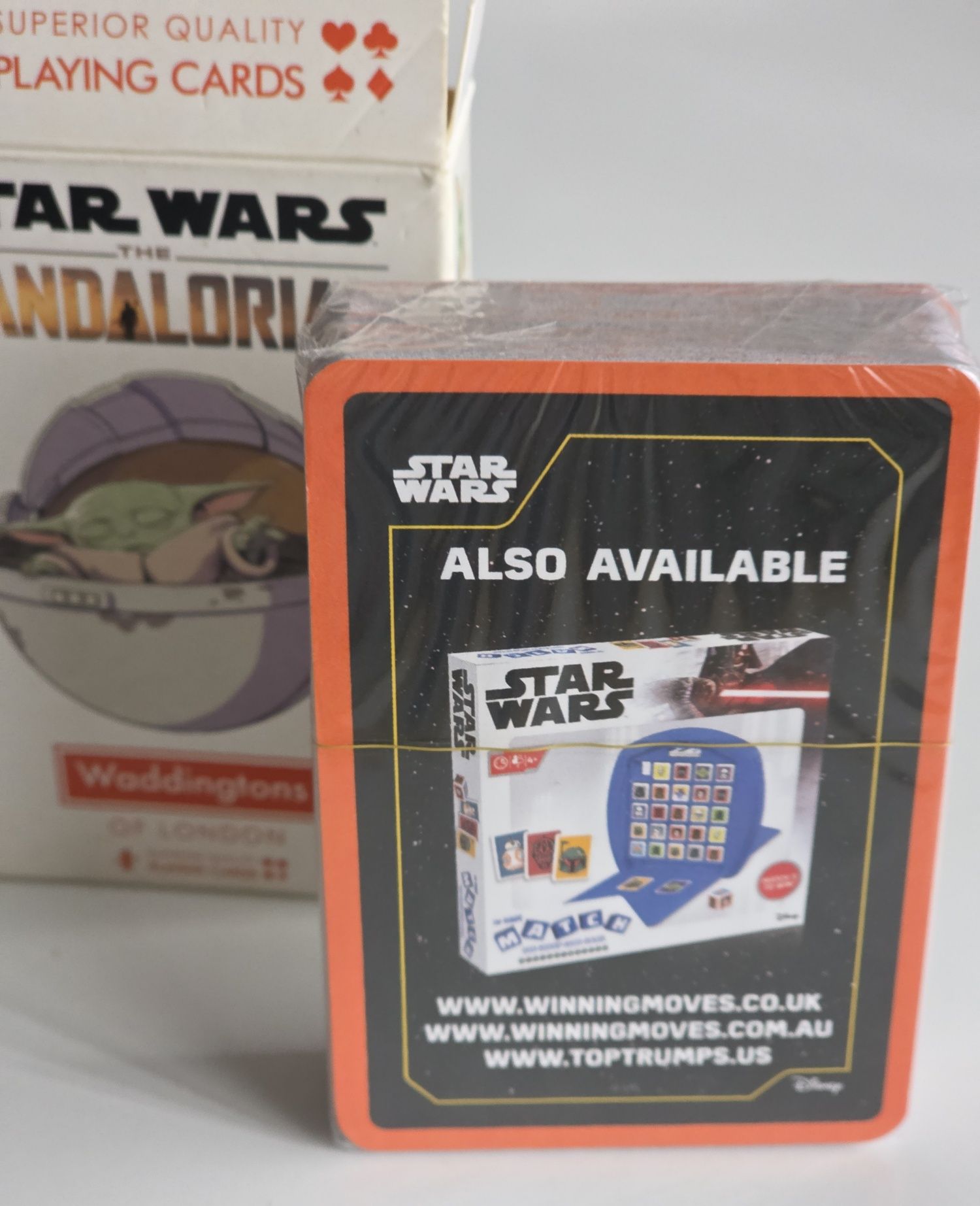 Star Wars Mandalorian Baralho Cartas novo