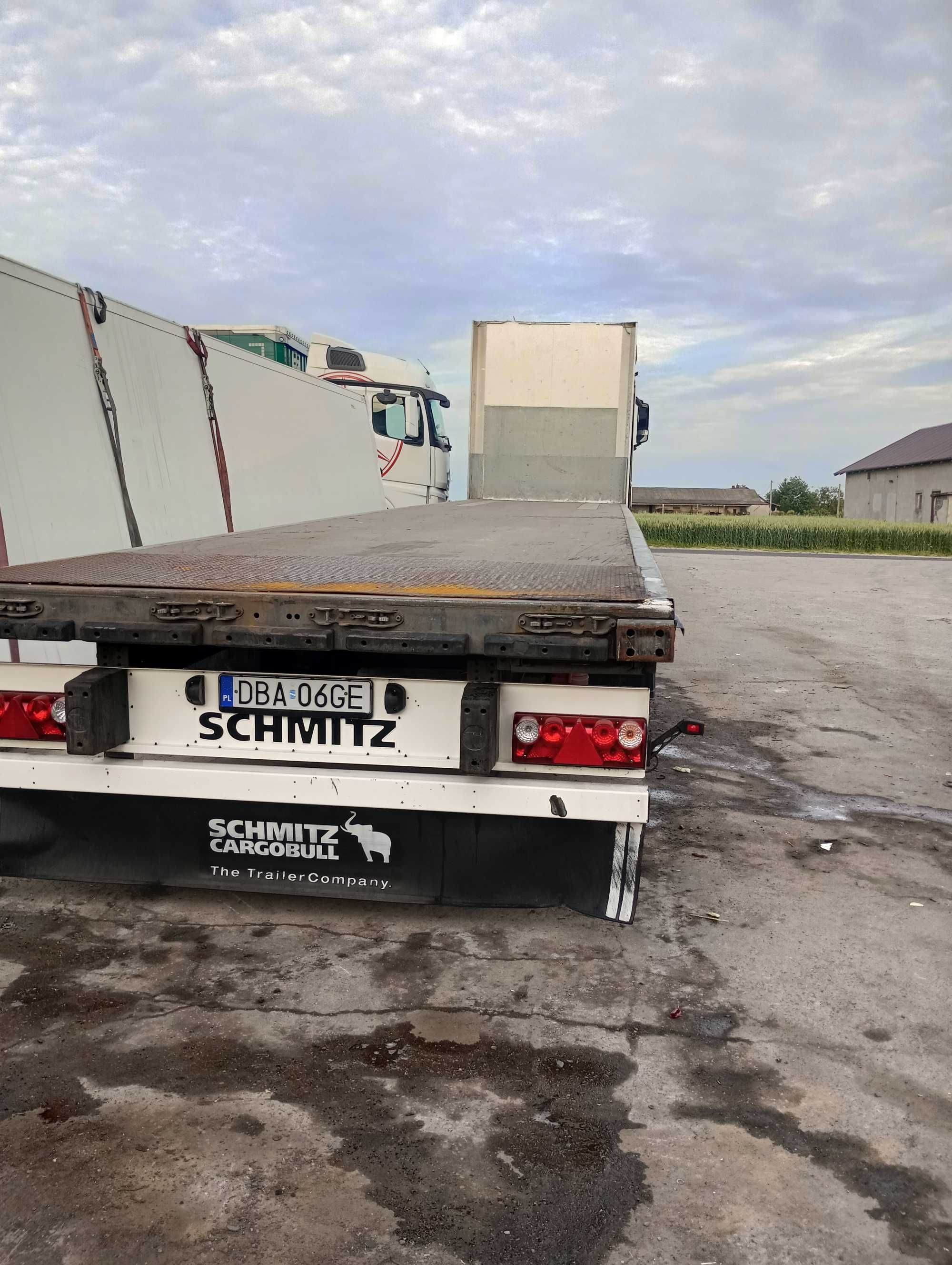 Naczepa schmitz platforma