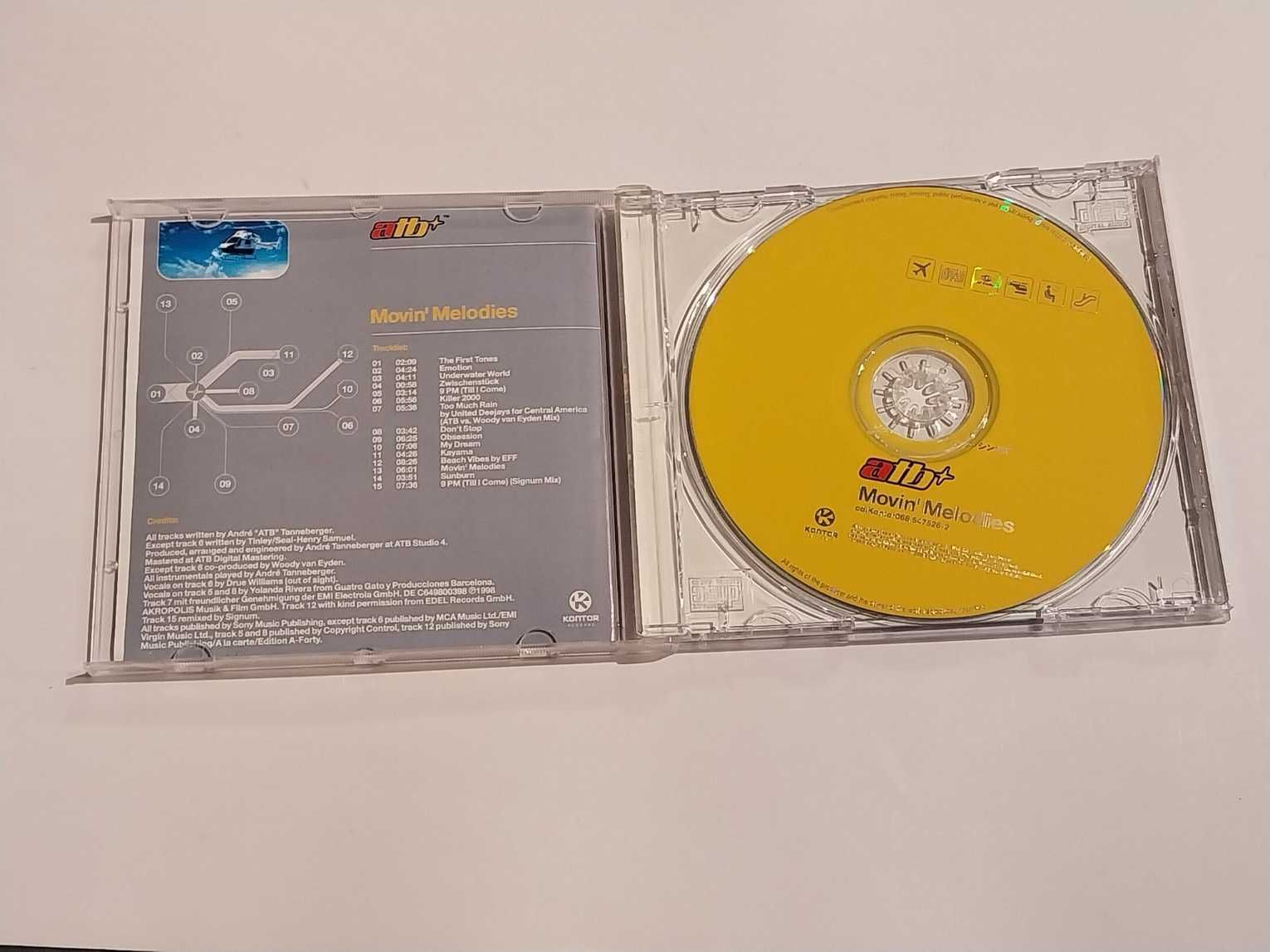 ATB - Movin' Melodies, CD, 1999