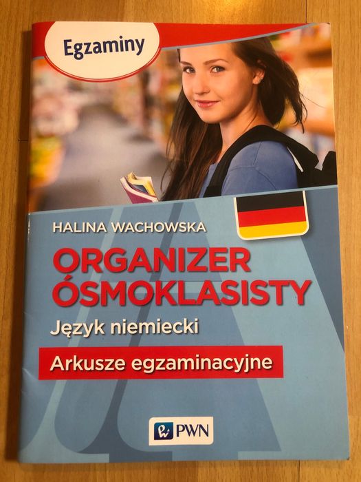 Sprzedam ćwiczenia  do egzaminu ósmoklasisty język niemiecki