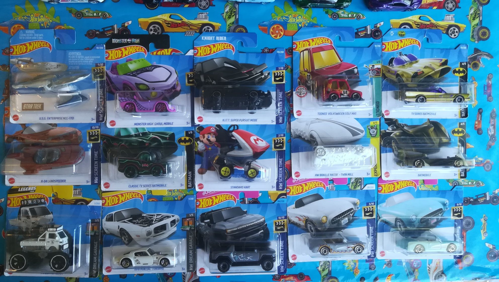 Hot Wheels Treasure Hunt, Temáticos e Especiais