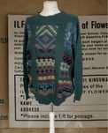 Sweter męski Monello włoski vintage 90s L wełna alpaka