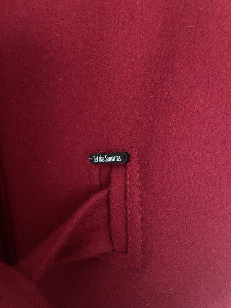 Capa tipo pastor burel vermelho