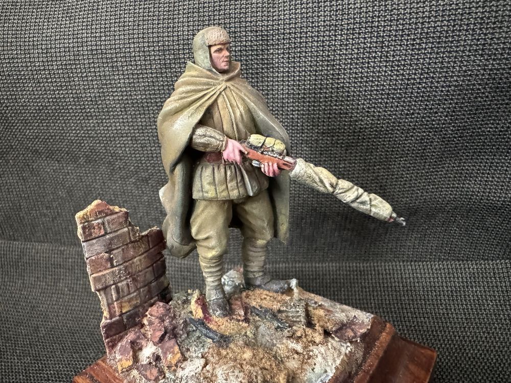 Оловянные солдатики. Военно- историческая миниатюра. WW II