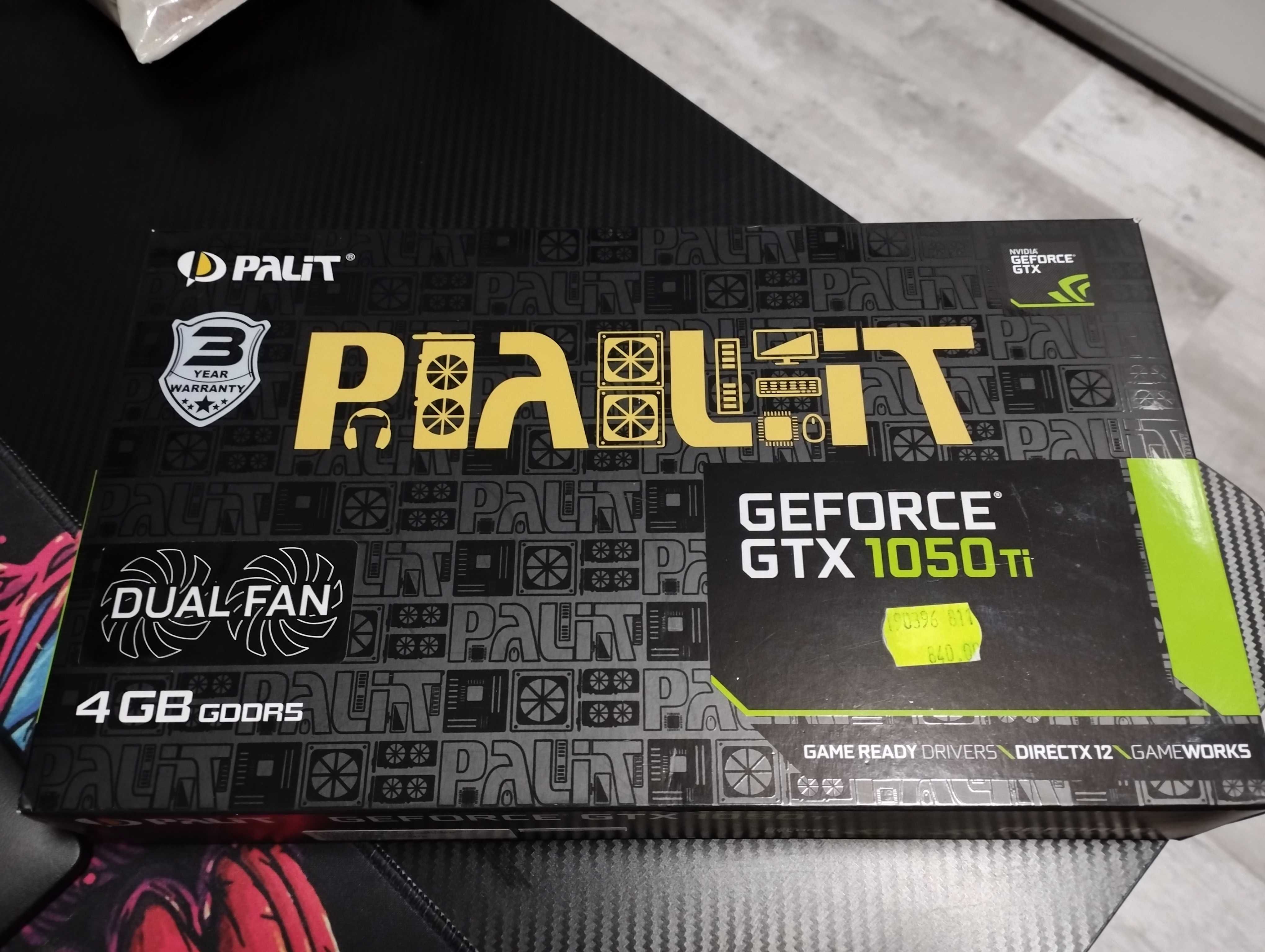 Karta graficzna GeForce RTX 1050 Ti z zasilaczem 700W gratis