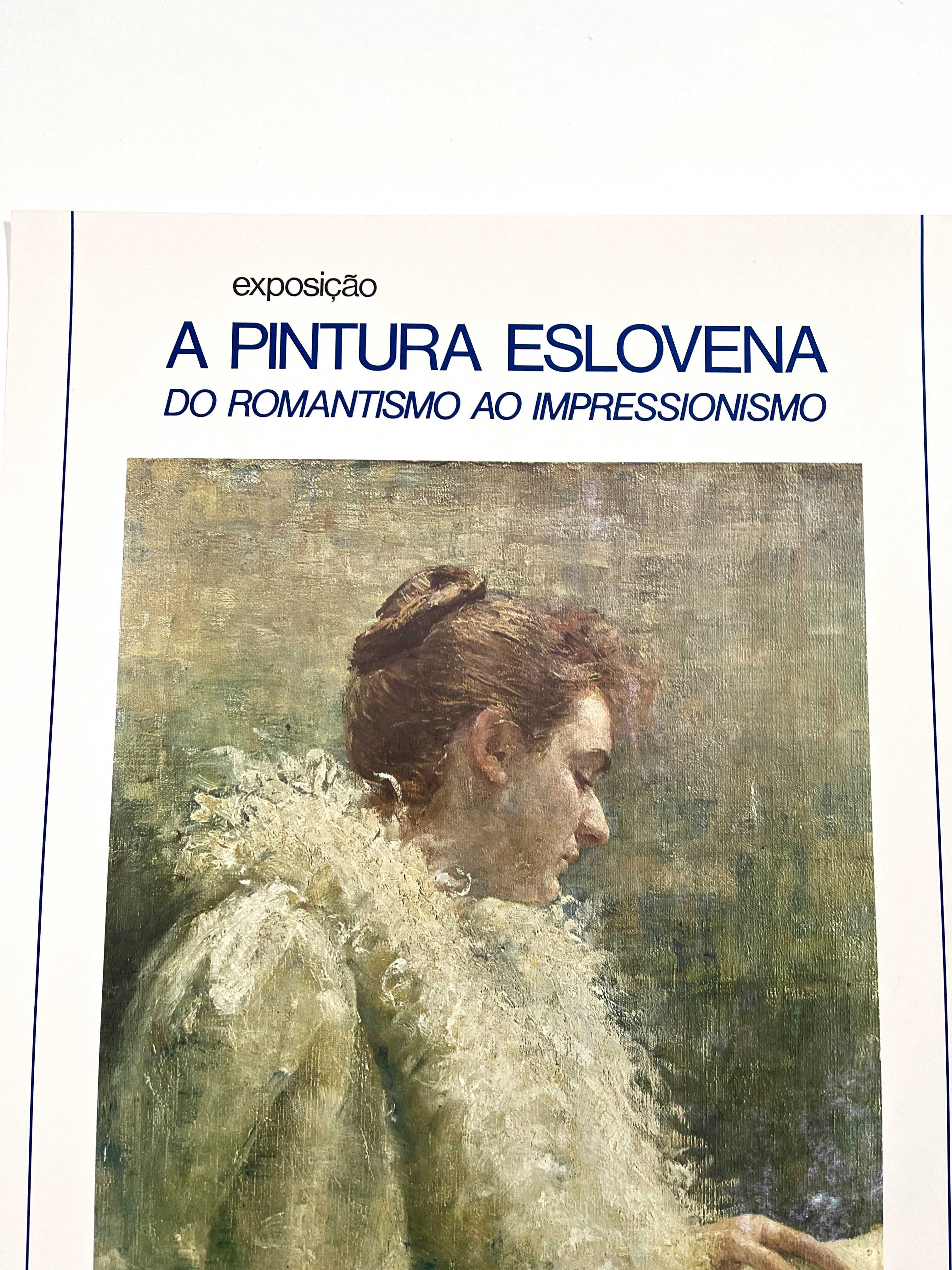 Cartaz A Pintura Eslovena do Romantismo ao Impressionismo Gulbenkian