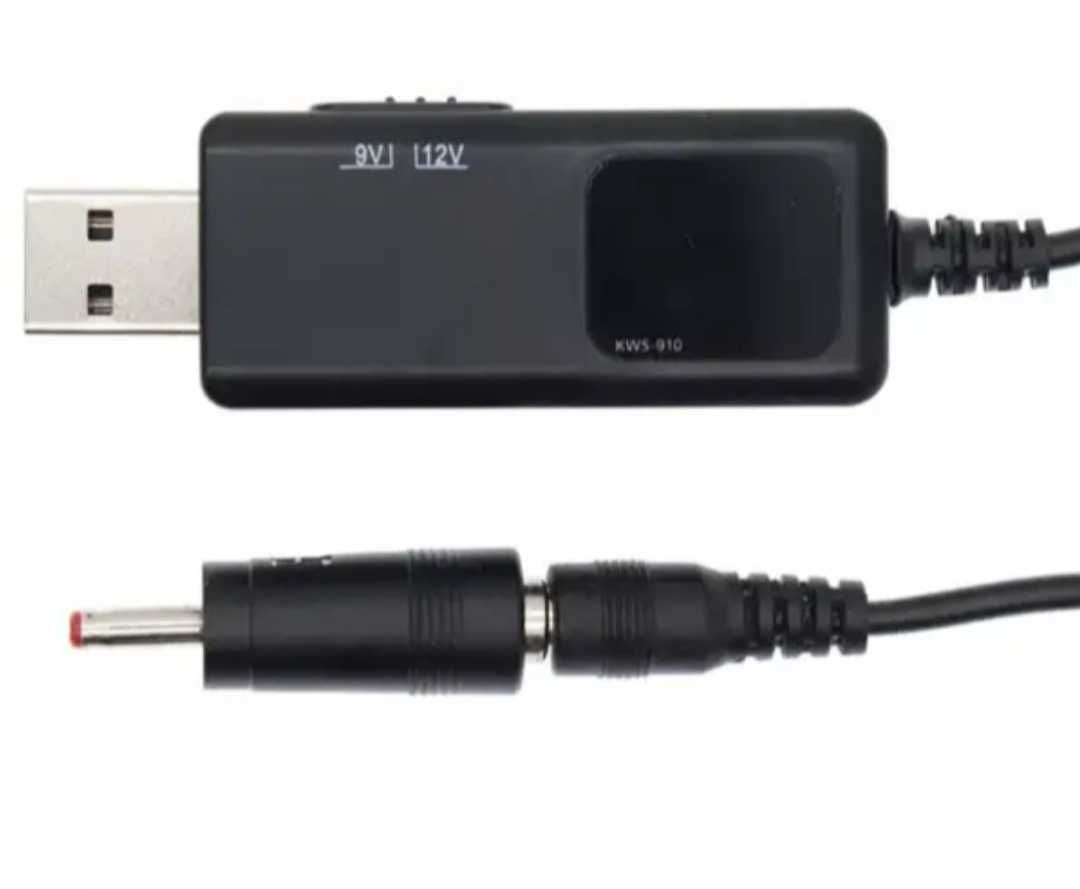 USB Перетворювач DC-DC підвищувальний LCD 9 V 1 A / 12 V 0,8 A